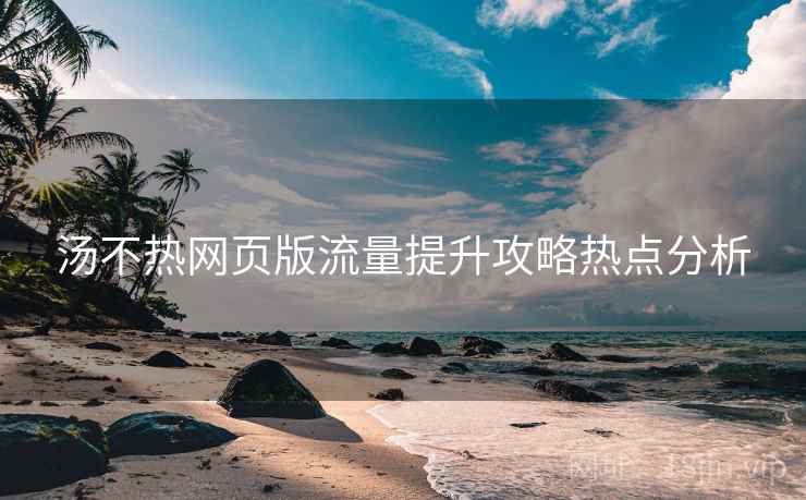 汤不热网页版流量提升攻略热点分析