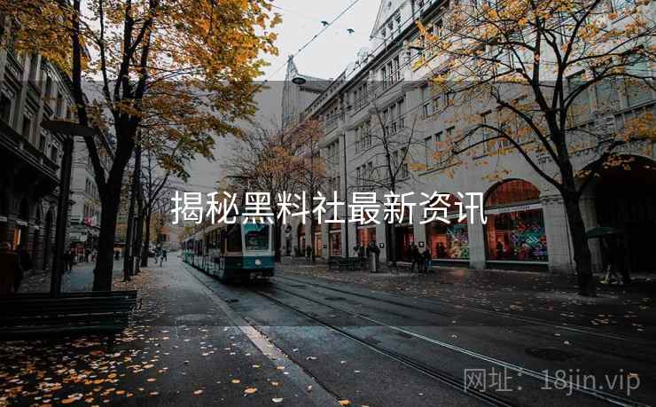 揭秘黑料社最新资讯